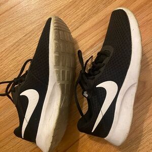 Nike Black and White Athletic Shoes